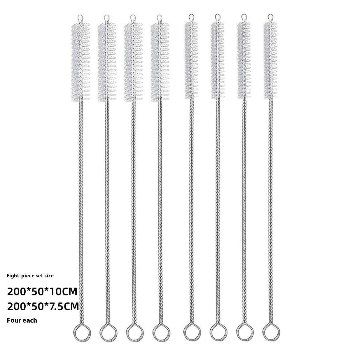 Nylon Cleaning Brush Set Stainless Steel