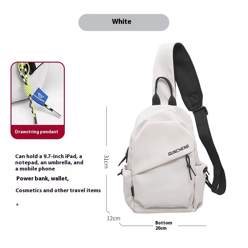 Crossbody Bag Small Shoulder Bag Men's Chest Bag