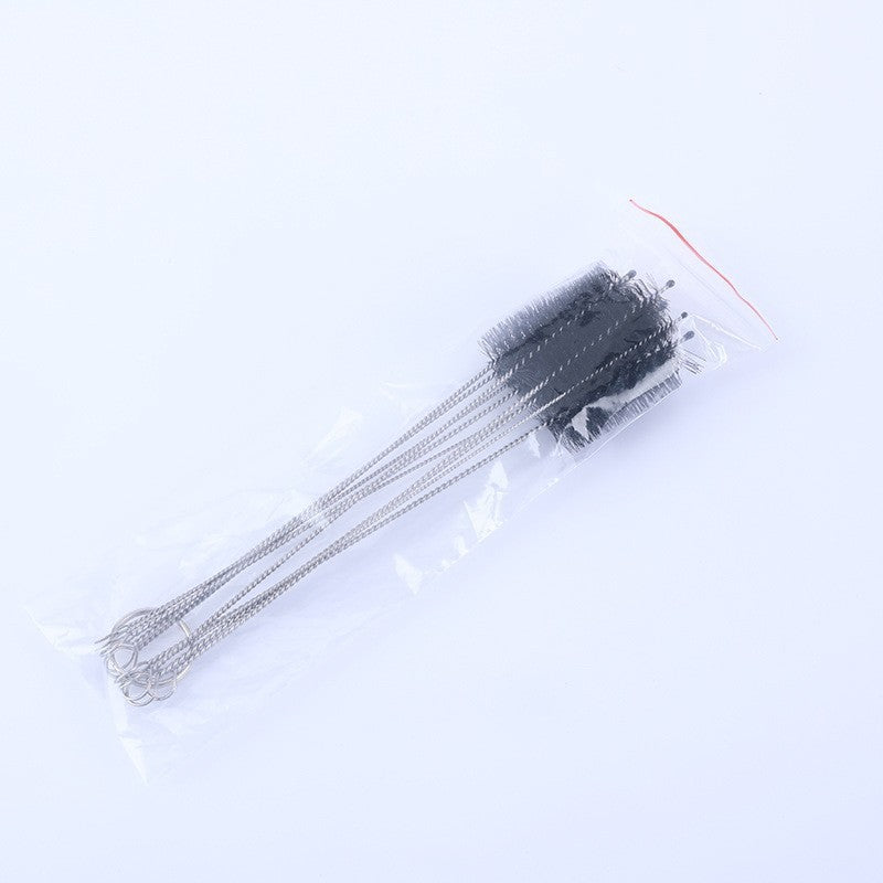 Nylon Cleaning Brush Set Stainless Steel