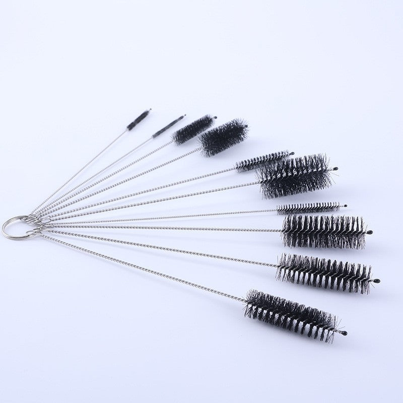 Nylon Cleaning Brush Set Stainless Steel
