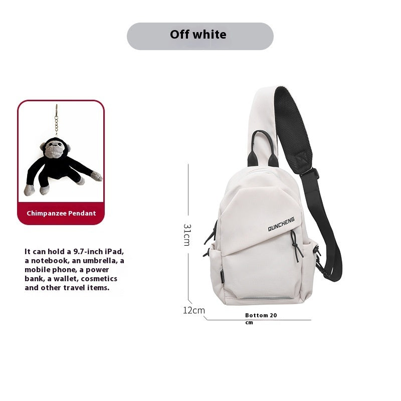 Crossbody Bag Small Shoulder Bag Men's Chest Bag