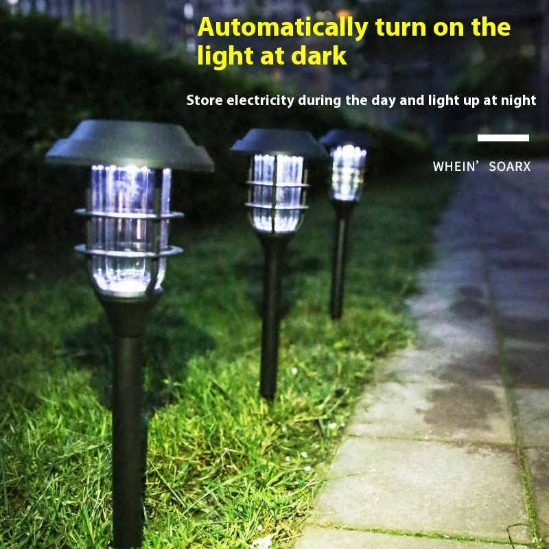 New Solar Stripe Lawn LED Outdoor Light