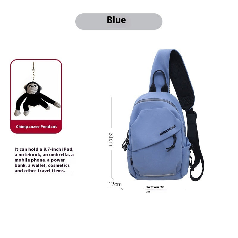 Crossbody Bag Small Shoulder Bag Men's Chest Bag